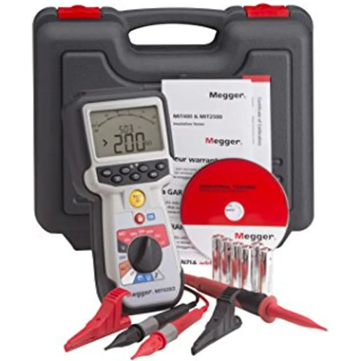Megger MIT420-2 Isolationsmessgerät 50 V, 100 V, 250 V, 500 V, 1000 V 200 G 1004-739
