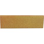 Ammonit Keramik Sockel Spaltplatte 7,2 x 24 cm herbstfarben
