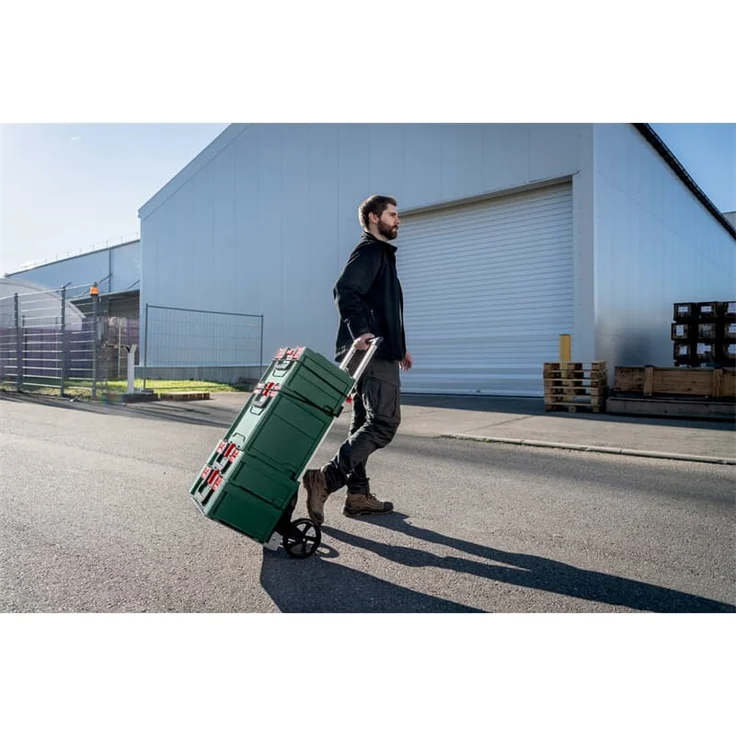 Metabo metaBOX Trolley klappbar Sackkarre Transportroller Max. Traglast 125 kg – Bild 4