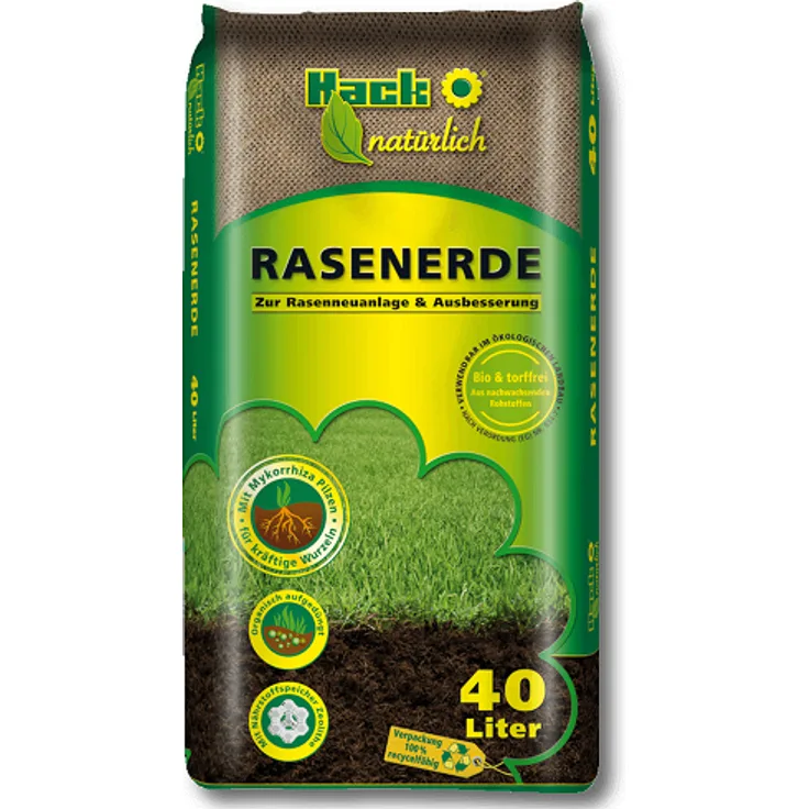 Hack Rasenerde 40 l