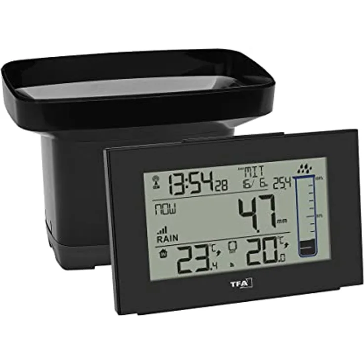 TFA Dostmann 47.3006.01 Funk-Regenmesser