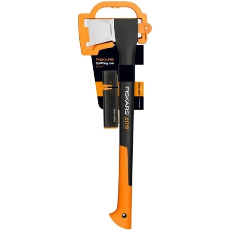 Fiskars Axt X-Series X17 + Xsharp Set 1020182 – Bild 1