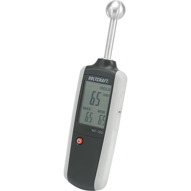 Voltcraft MF-100 Material-Feuchtigkeitsmessgerät, Baufeuchtemessgerät 0 - 100 Digit (MF-100) – Bild 4