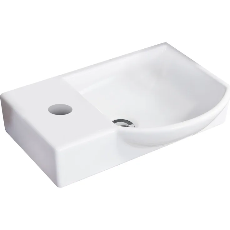 Fackelmann A-VERO Waschbecken 45 cm aus Keramik