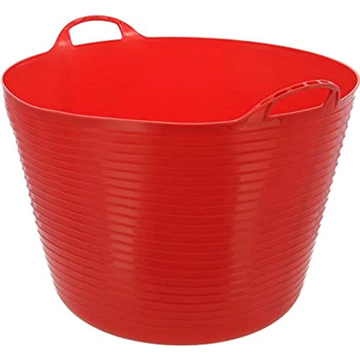 Kerbl 326197 Flexibler Trog FlexBag 60 L, rot – Bild 1