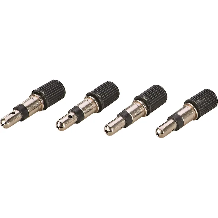 Prophete 5104 Patentventile - Dunlop - 4 Stück mit Ventilkappen