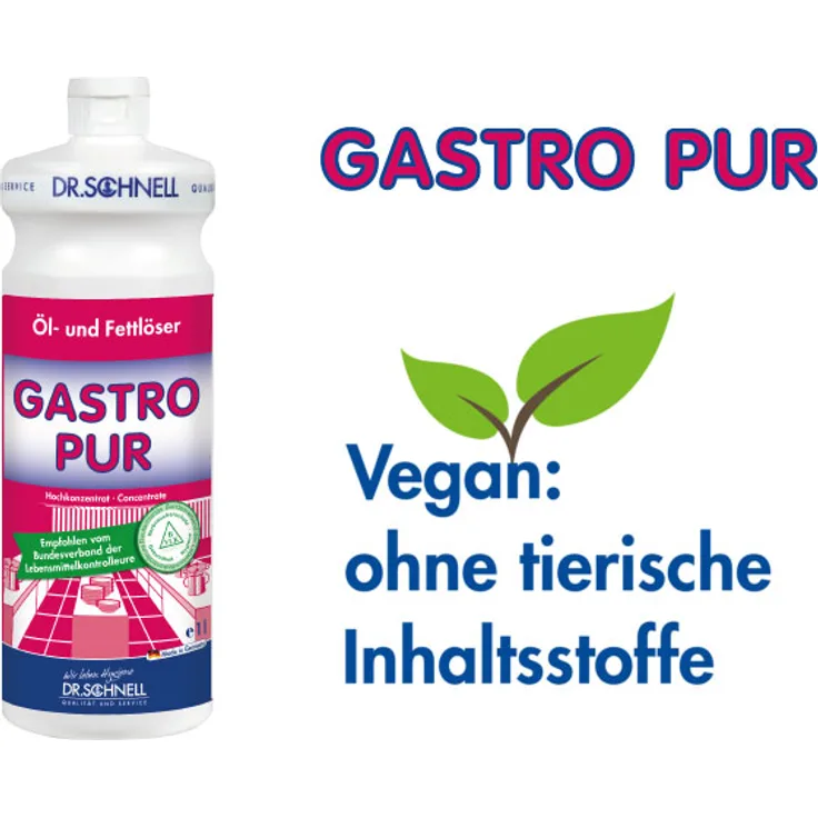 Dr. Schnell Gastro PUR 1L Hochwirksamer Öl- und Fettlöser
