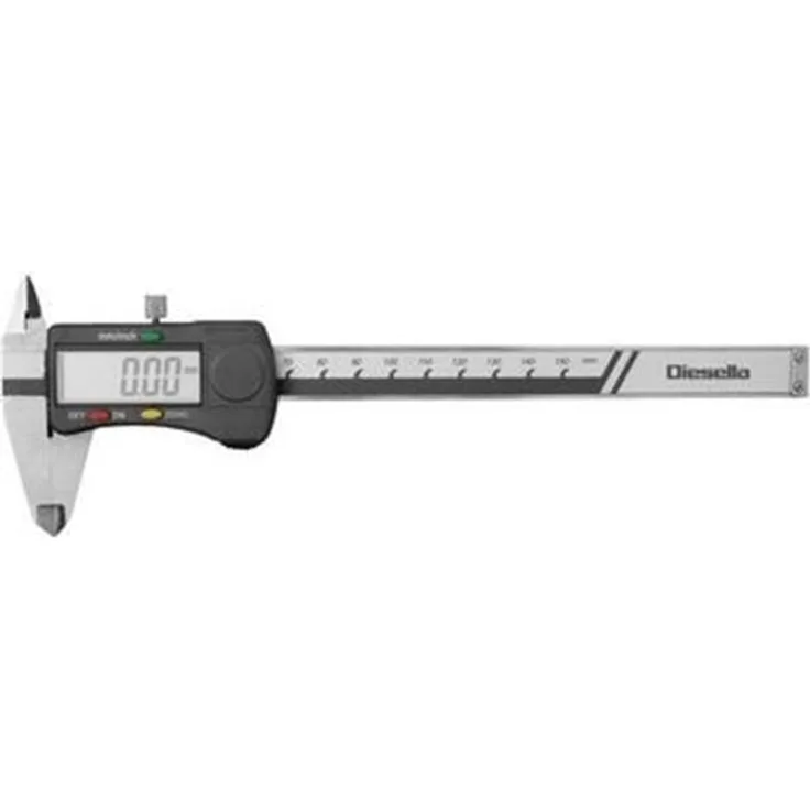 Diesella A-S Digital caliper 0-150 x 0.01 mm w-jaw length 40 mm