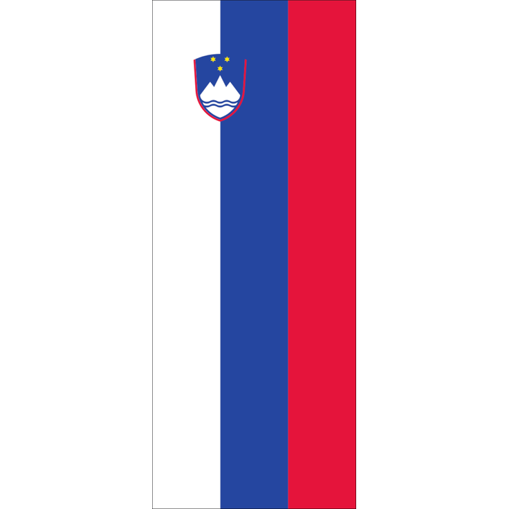Flagge Slowenien 120 g/m² ca. 400 x 150 cm
