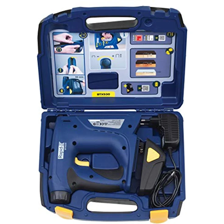 Rapid Akkutacker, Inkl. Heftklammern, Für Hobbyarbeiten, Li-Ion, BTX530, 5000128 – Bild 4