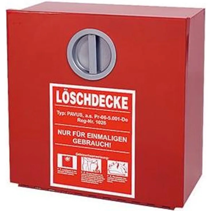 Feuerlöschdeckenkasten rot für Löschdecke EN 1 (0602058)