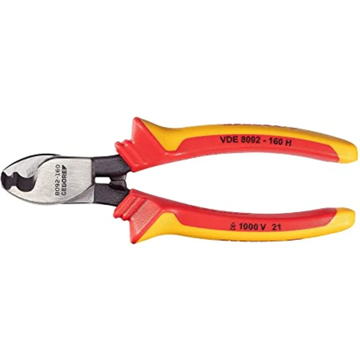 Gedore VDE-Kabelschere mit Hüllenisolierung