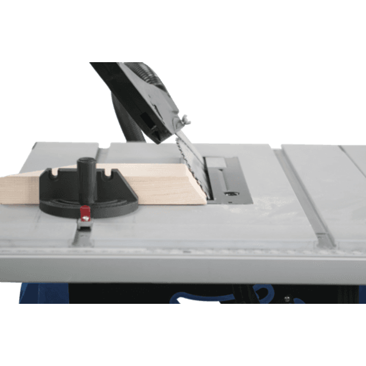 Scheppach HS105 Tischkreissäge mit Untergestell | 230V 2000W | Schnitthöhe 75mm | Sägeblatt Ø255mm | schwenkbar bis 45° | Tischverbreiterung 640x920mm | inkl. Querschneidlehre & Parallelanschlag – Bild 5