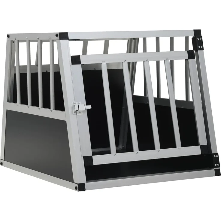 vidaXL Hundetransportbox mit Einzeltür 54 x 69 x 50 cm – Bild 1