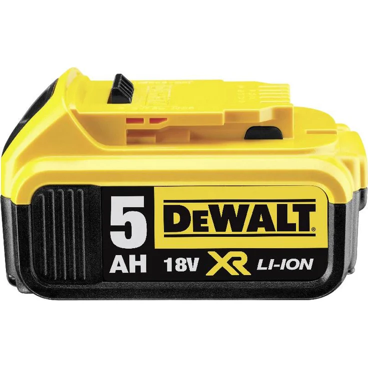DeWalt DCB184XR Original-Werkzeugakku 18 V 5 Ah Ladezustandsanzeige mit Überhitzungsschutz Li-Ion geringe Selbstentladung kompatibel mit allen 18 V XR Akku-Maschinen von DeWalt – Bild 1