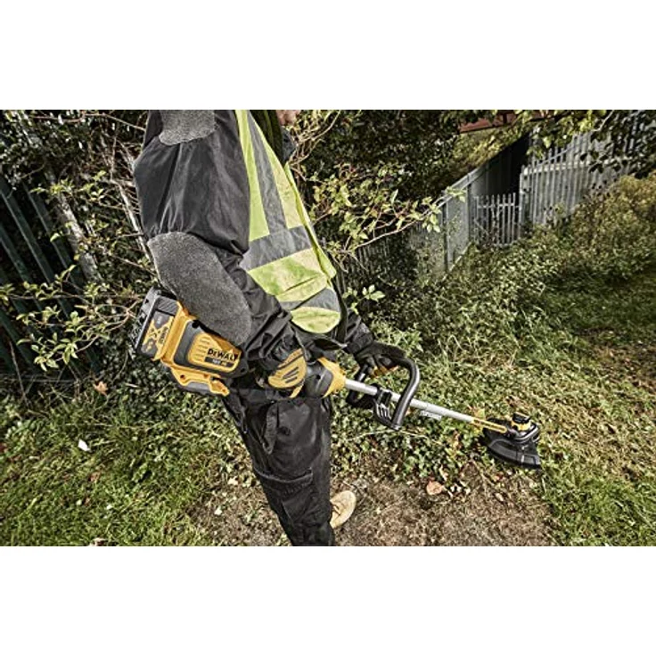 DeWalt Akku-Rasentrimmer 18 Volt, bürstenlos, 30 cm Schnittbreite, zwei-Stufen-Elektronik, Bumb-Feed Fadenverlängerung, für große Flächen und Gärten, ohne Akku und Ladegerät DCM561PB – Bild 6