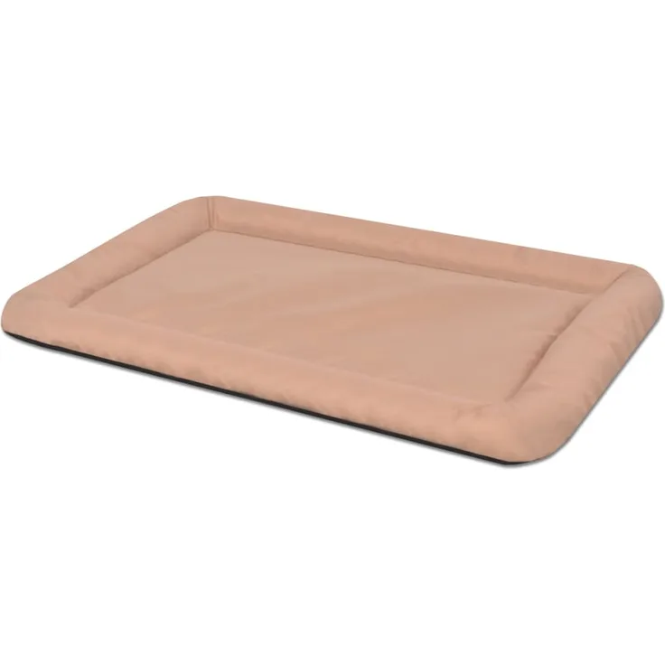 vidaXL Hundebett Größe L Beige