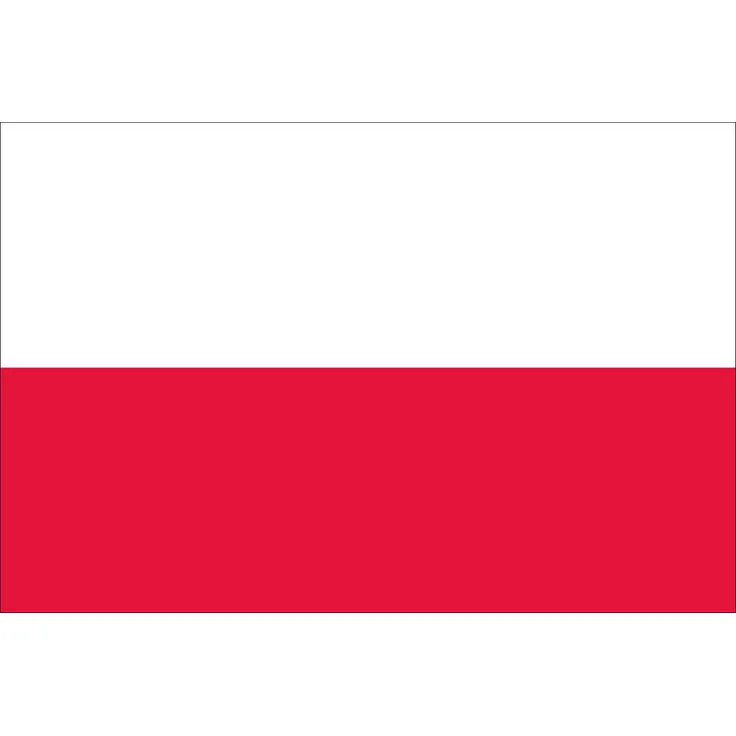 Flagge Polen 110 g/m² ca. 120 x 200 cm