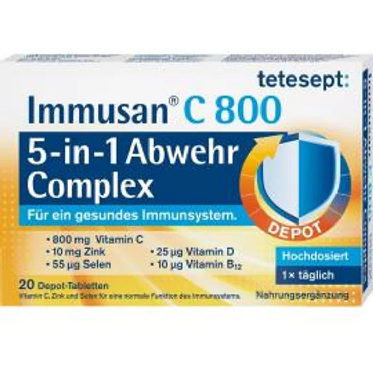 Tetesept Immusan C 800 5i1 - Preisvergleich