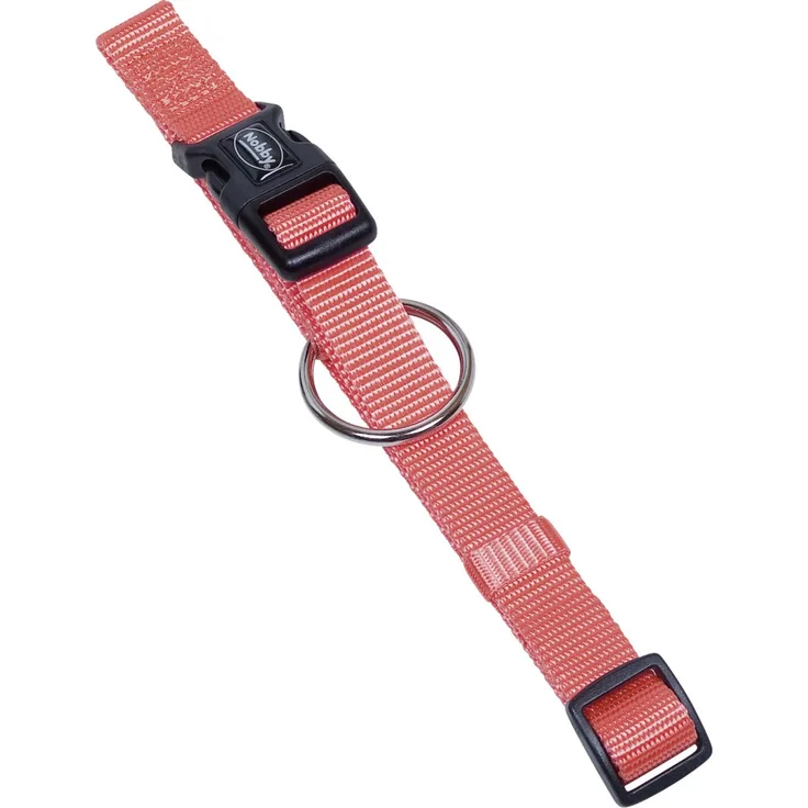 Nobby Halsband Classic koralle L 40-55 cm B 20 mm