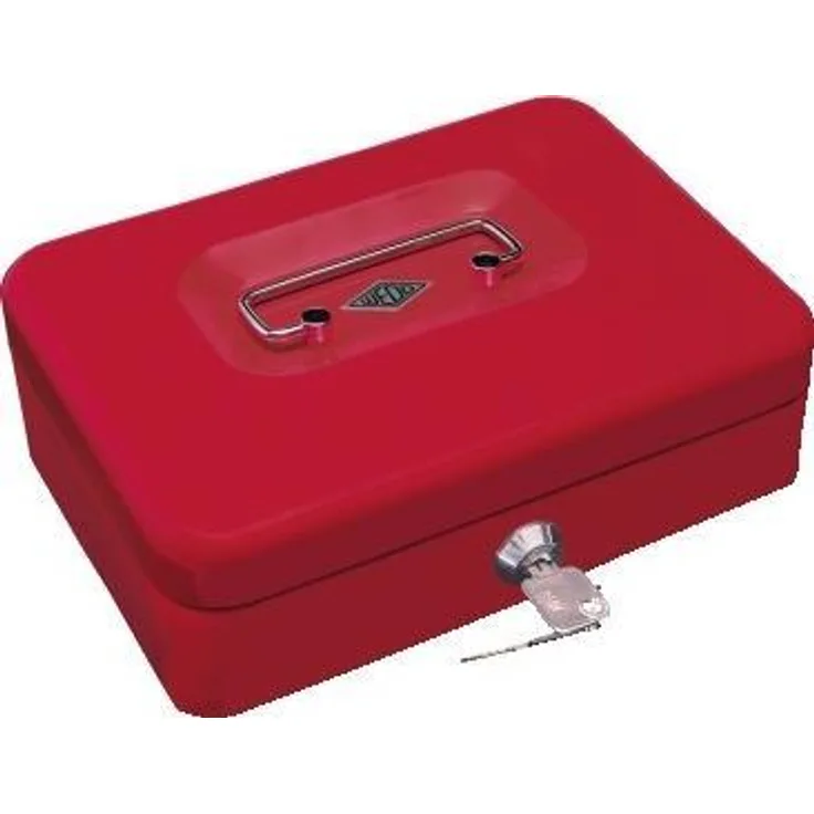 Wedo Geldkassette Gr. 2 20,0x16,0x9,0cm rot
