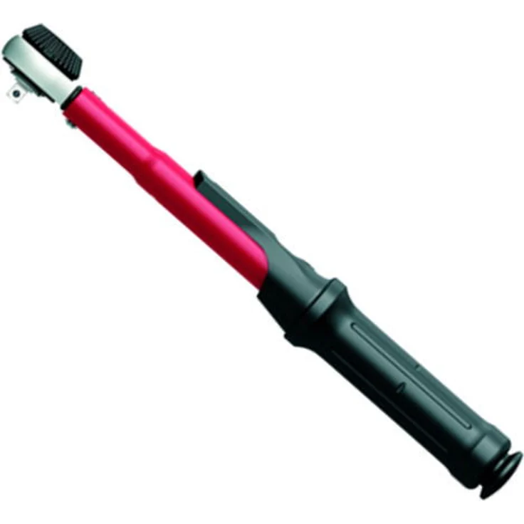 GEDORE red Drehmomentschlüssel für Links- und Rechtsgewinde, 1-4 Zoll, 5-25 Nm, Stahlrohr, Rot-Schwarz – Bild 2