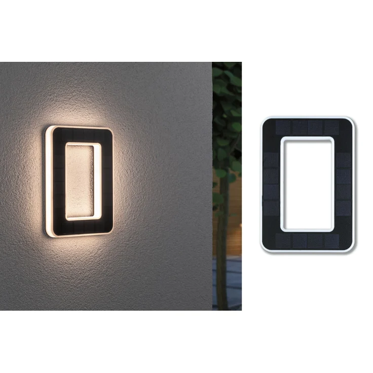 Paulmann Outdoor Solar Hausnummer 0 3000K IP44 Akku wechselbar – Bild 1