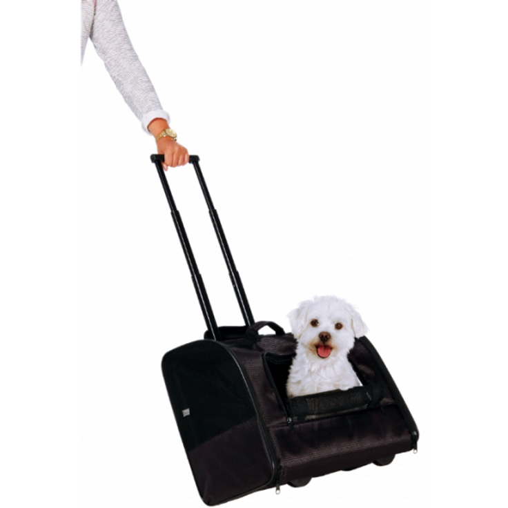 Trixie Trolley Elegance 45 × 41 × 31 cm schwarz