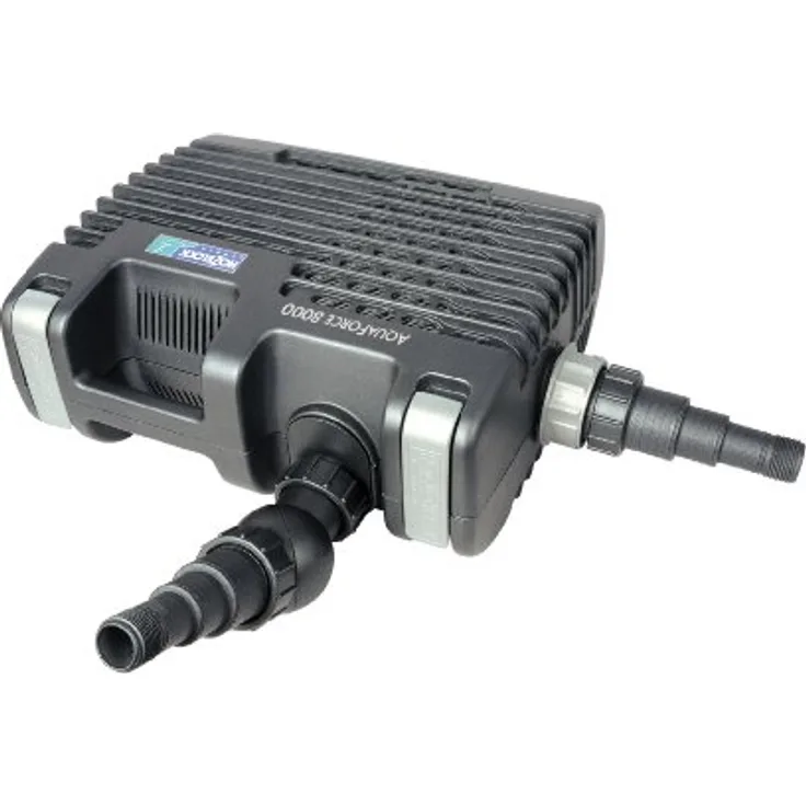 Hozelock Aquaforce 8000 Wasserpumpe Schwarz Grau Metall PVC 320 mm 135 mm 230 mm