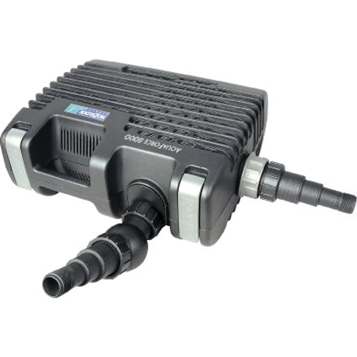 Hozelock Aquaforce 8000 Wasserpumpe Schwarz Grau Metall PVC 320 mm 135 mm 230 mm