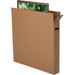 BB-Verpackungen 10 x Bilderkarton 915 x 200 x 860 mm (stabil 2-wellig, 30 kg Traglast, Bilderverpackung aus recycelter Pappe)