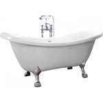HOME DELUXE Freistehende Badewanne FAMA