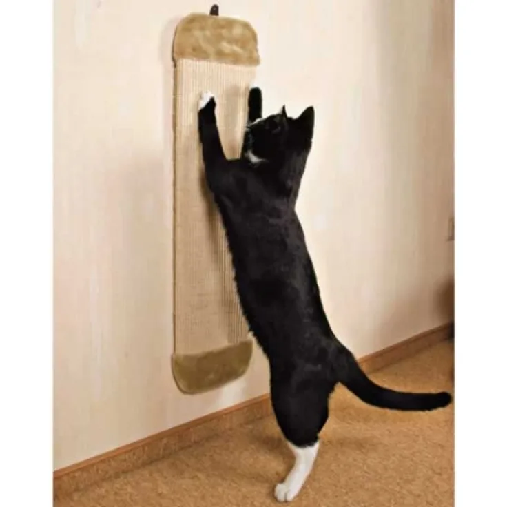 Trixie Kratzbrett XL mit Plüsch 18x78 cm beige