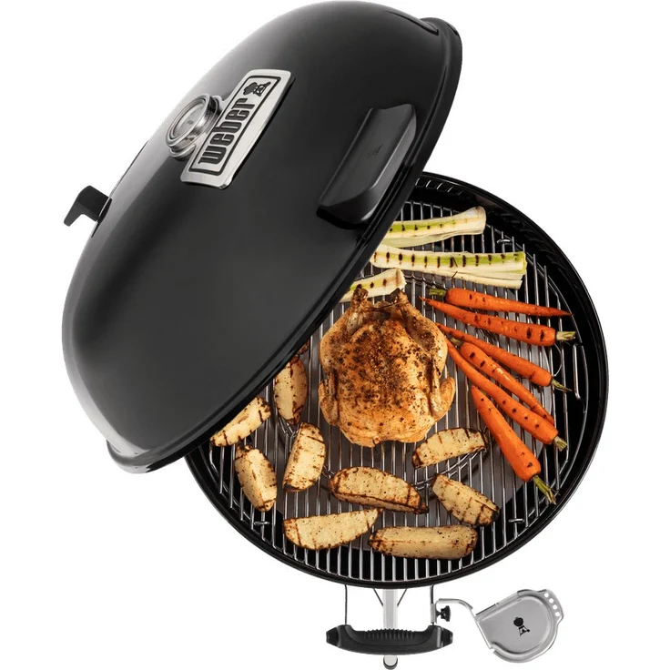 Weber Master-Touch Premium SE E-5775 BLK EU, Schwarz Ø 57 cm Grillfläche Holzkohlegrill – Bild 3