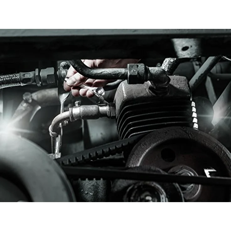 Wera 05135918001 Kraftform Kompakt Zyklop Mini 2 Bit-Ratschen-Satz, Schwarz, Chrom, Grün, 27 Stück – Bild 7