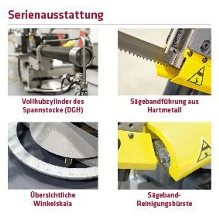 ELMAG BOMAR Metall-Bandsägemaschine Modell Workline 410.280 DG