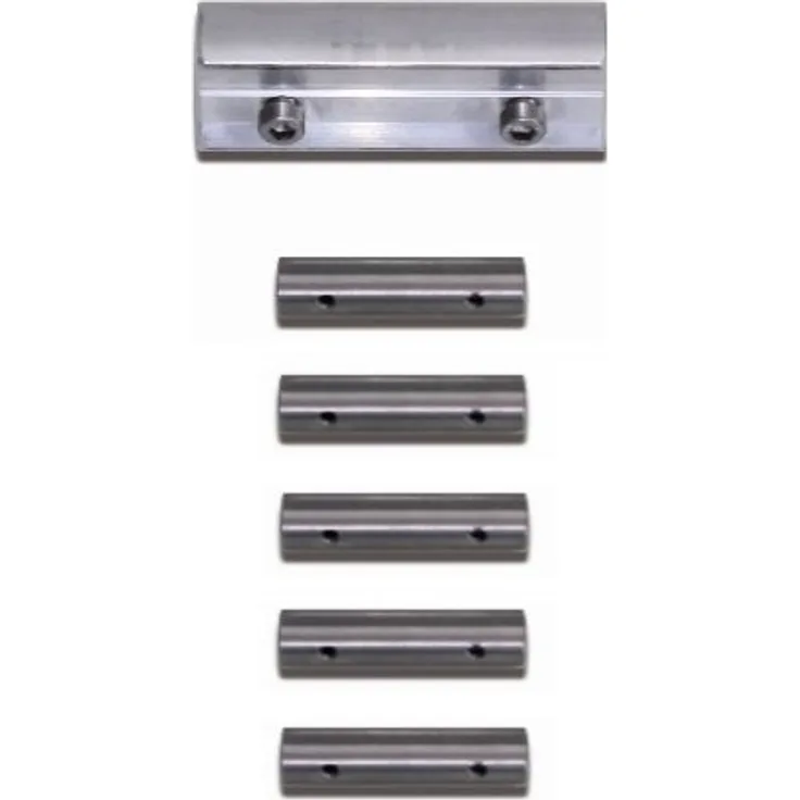 Treba Verbinderset VS1 Aluminium/Edelstahl, für Handlauf und Edelstahlstangen