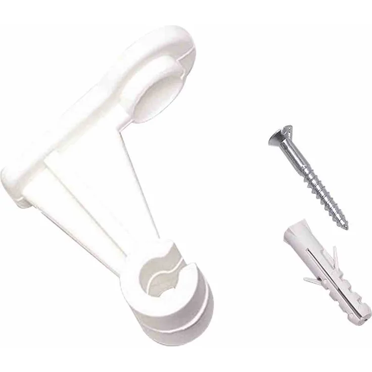 Siena Garden 648353 Wandbefestigung für Spaliere weiss mit SB-Reiter