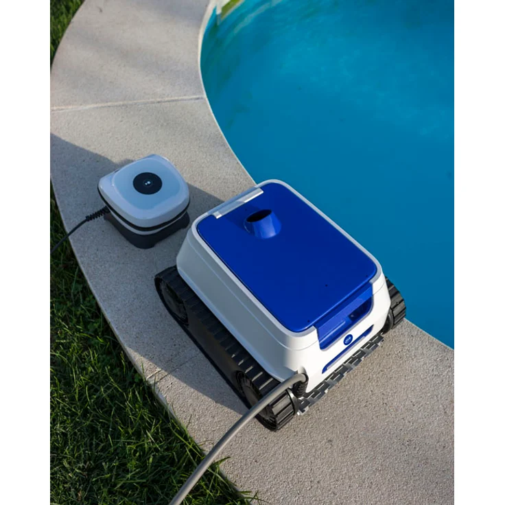 Pool robot GRE ER-230 8,9 kg, 2 h Laufzeit, 3 l Fangkorbvolumen, 15 m Kabellänge, für Pools bis 36 m² Poolboden, Wasserlinie, Poolwände – Bild 3