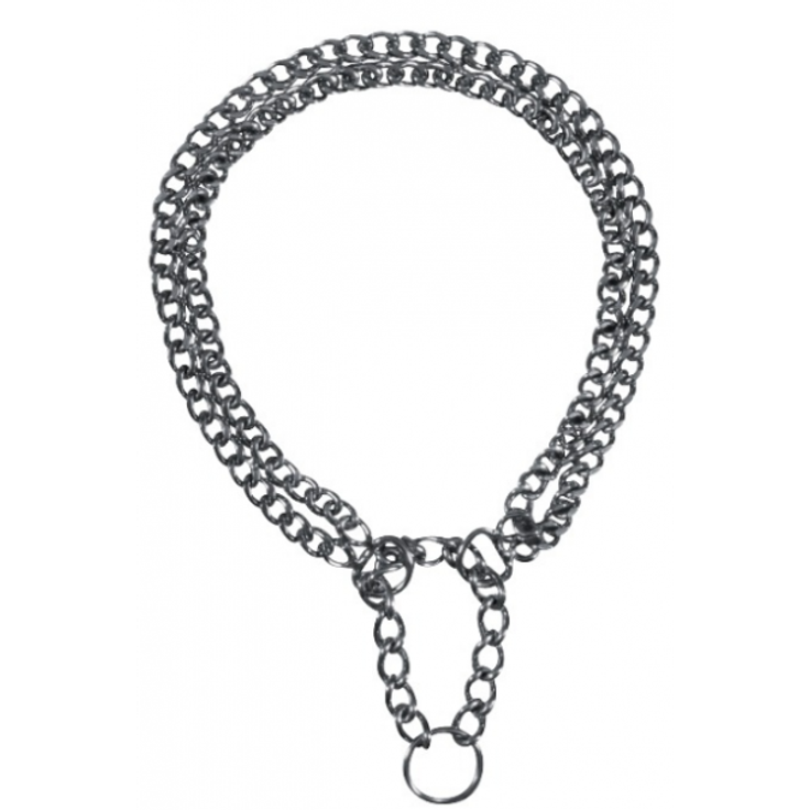 Trixie Kettenwürger zweireihig zugbegrenzt verchromt 2,0 2,5 mm 45 cm/2,5 mm verchromt