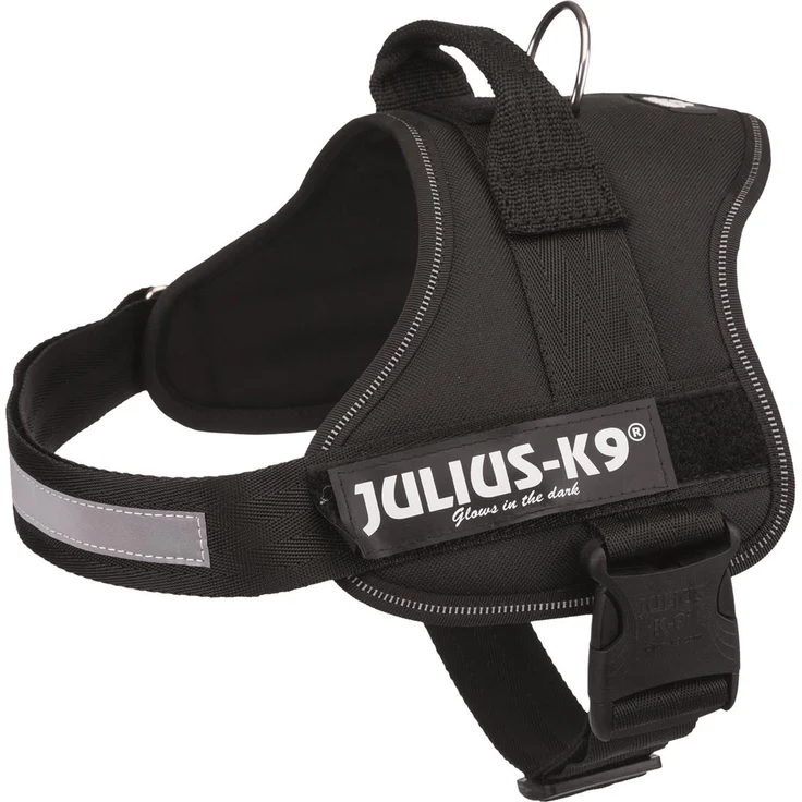 Julius-K9® Powergeschirr Gr. 0 bis XXL schwarz Gr. 0 (M-L) – Bild 1