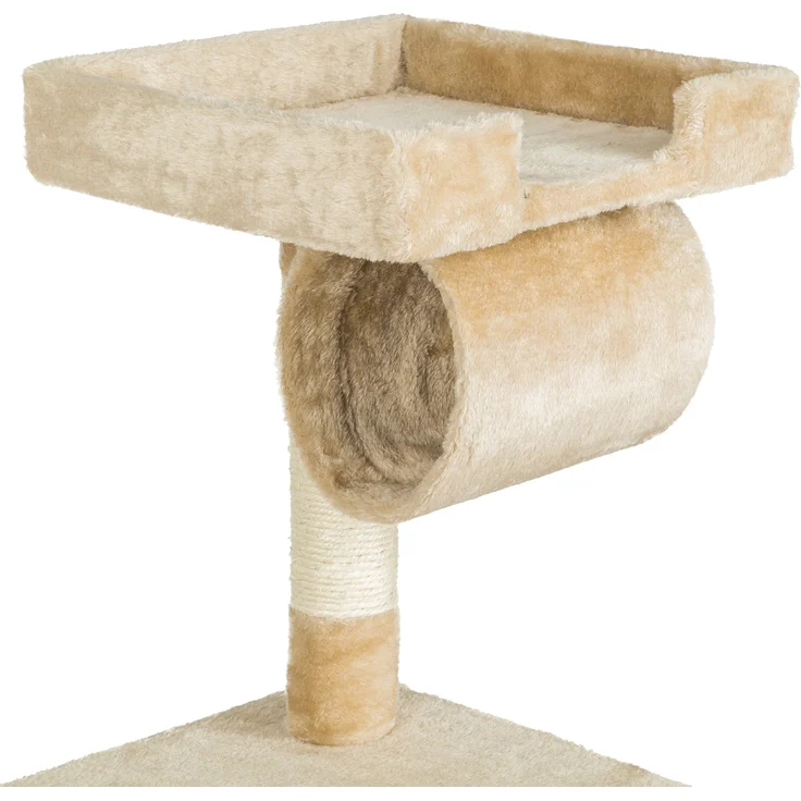 tectake Kratzbaum Marcel 141cm - beige – Bild 8