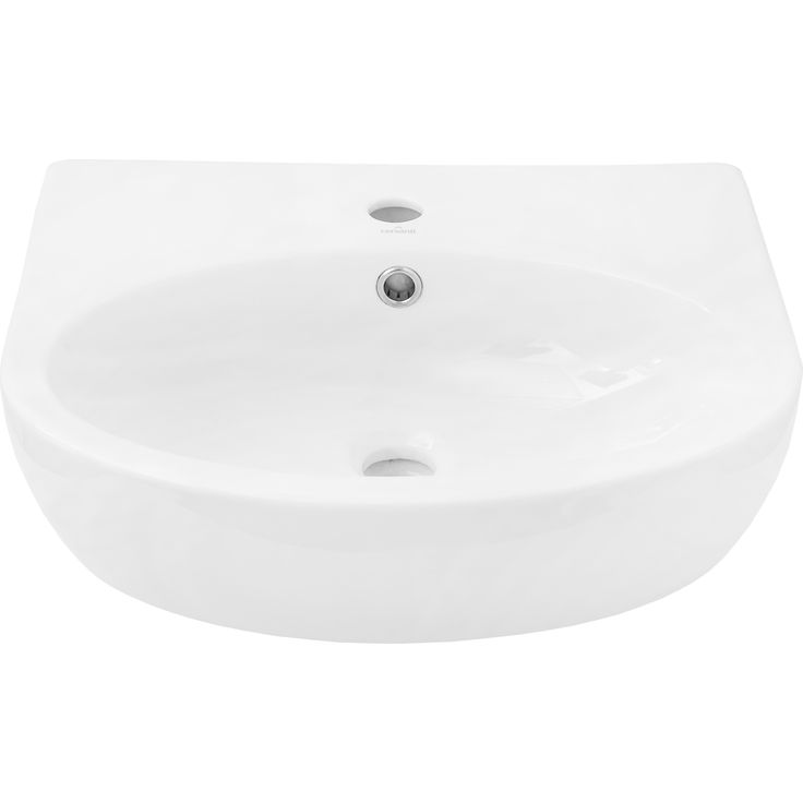MONTEGO Handwaschbecken 50cm, weiß