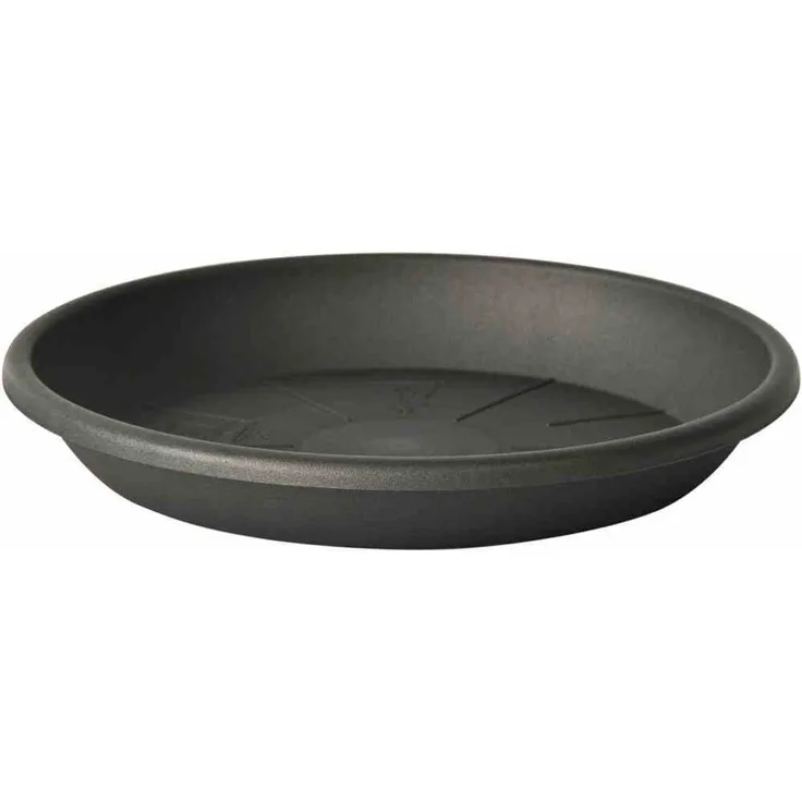 Untersetzer MEDEA Ø 28 cm anthrazit Blumentopf Pflanzkübel Topfuntersetzer