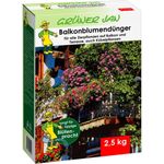 Grüner Jan 7x 2,5 kg Balkonblumendünger Zierf- & Kübelpflanzen, für reiche Blütenbildung - Preisvergleich