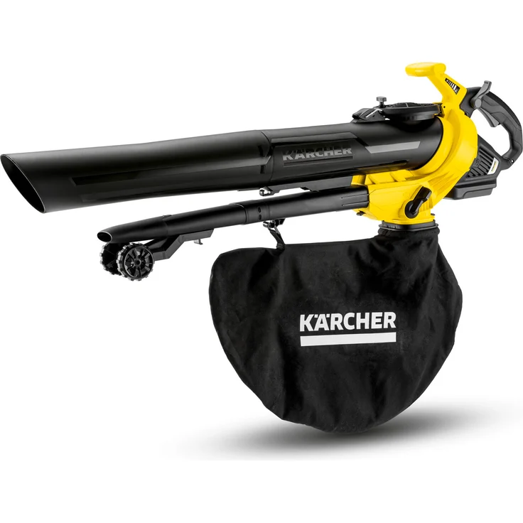 Kärcher Akku-Laubbläser und -sauger BLV 36-240 Battery (Leistung je Akkuladung: 550 qm, Geschwindigkeitsregulierung, Fanksackvolumen: 45 l, Luftgeschwindigkeit: 240 km-h, 4,2 kg Gewicht) – Bild 2