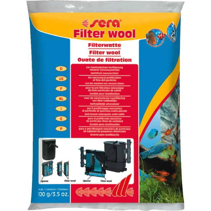 sera Filterwatte 100 g