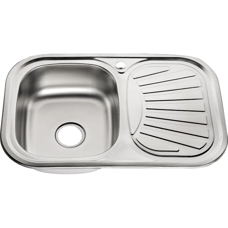 Edelstahlspüle Spülbecken Einbauspüle Eckig Küchenspüle Spüle Edelstahl Zubehör