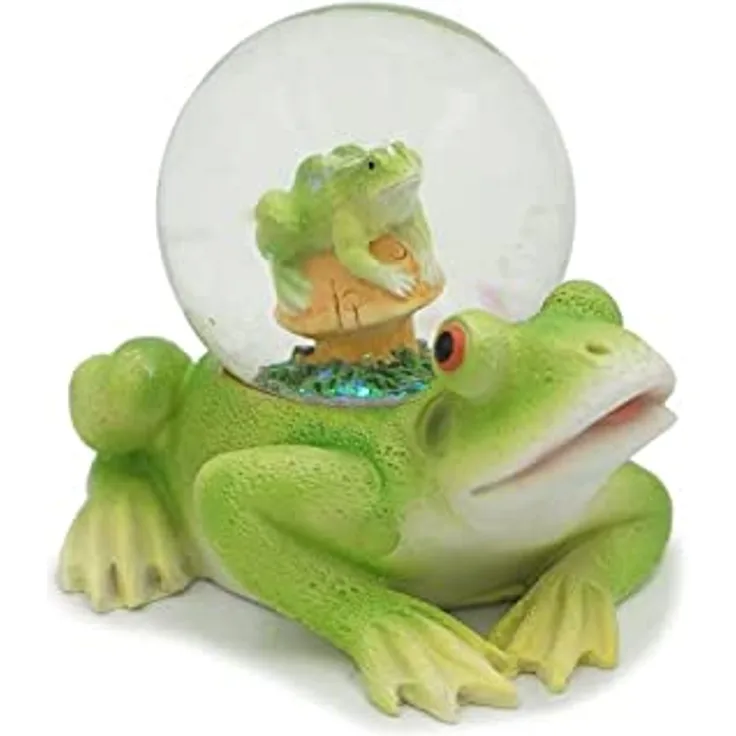 Glitzerkugel Frosch