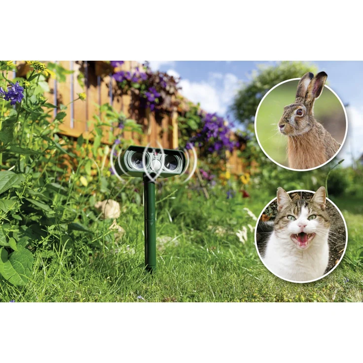 Gardigo Solar Tier Abwehr Dual Unsichtbarer Zaun – Bild 1